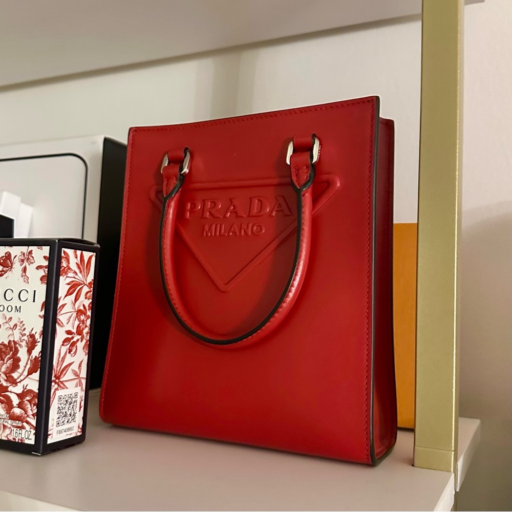Prada Red Crossbody Bag - Picture 3 of 4